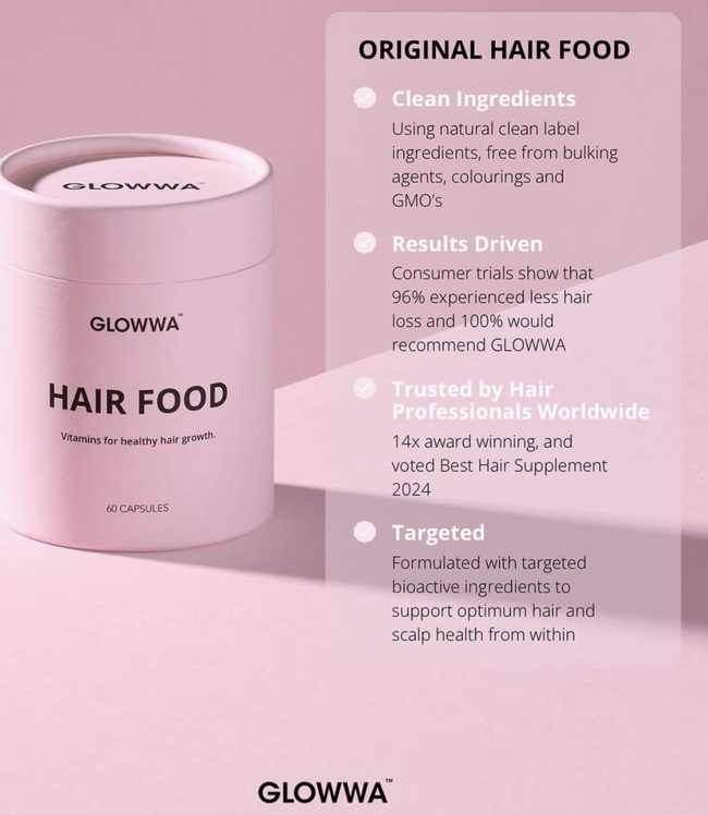                                              Glowwa Hair Food Original 
