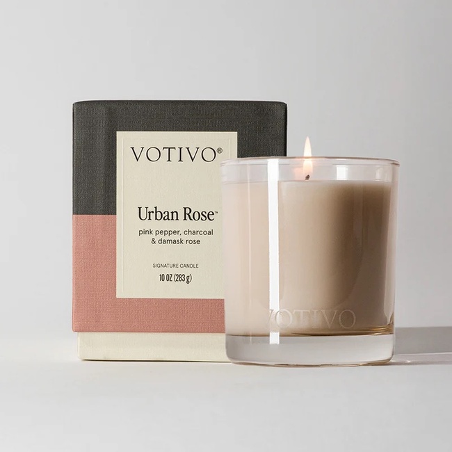 Votivo | Urban Rose (pink pepper, charcoal & damask rose
