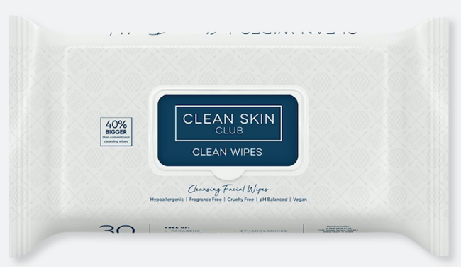 Clean Skin Club Clean Wipes