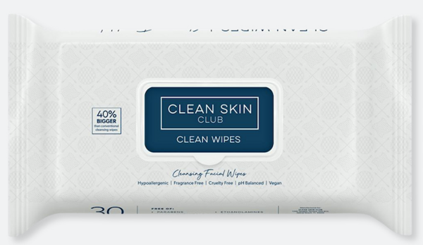 Clean Skin Club Clean Wipes