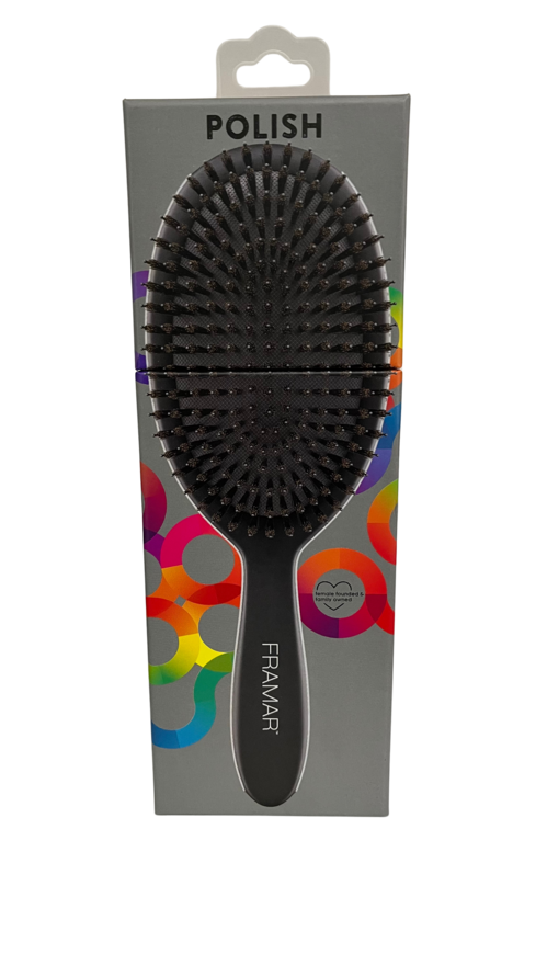 Boar Bristles Polish Brush