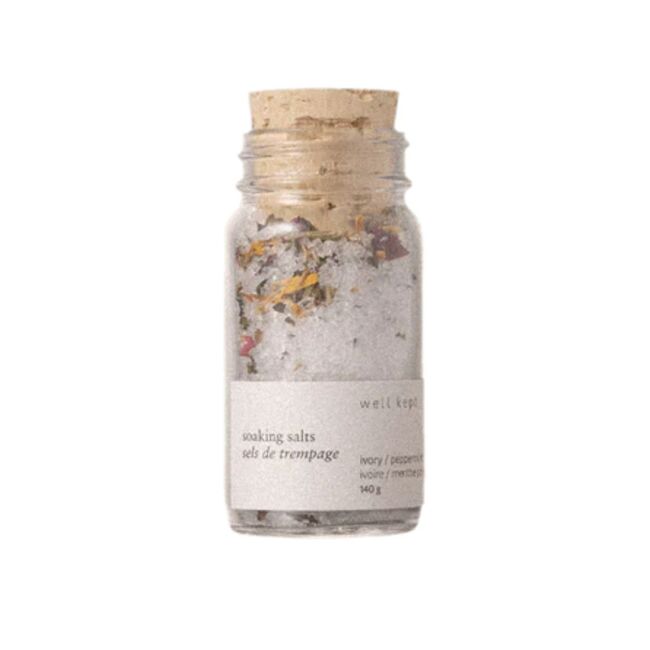 BATH SOAKING SALTS - IVORY (140g)