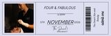 Four & Fabulous - 6:30pm