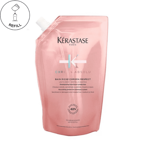 CHROMA ABSOLU Bain Riche Chroma Respect 500ml (Eco-Refill Pouches)