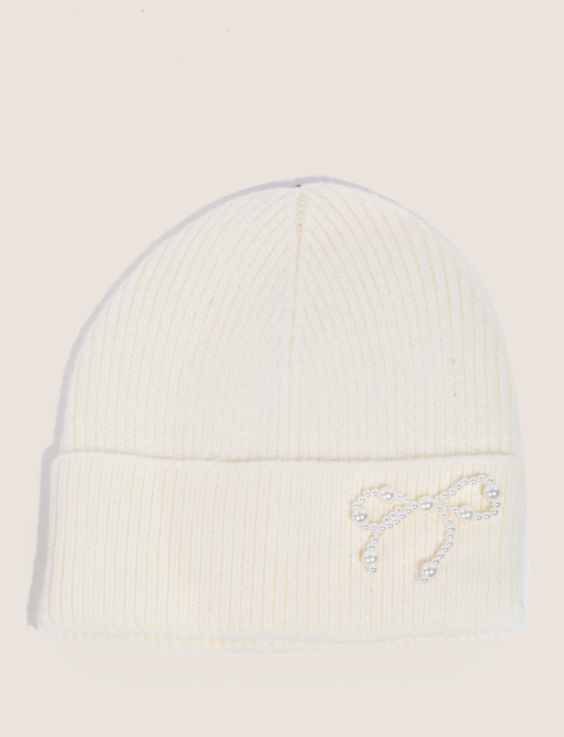 Ivory Pearl Beanie