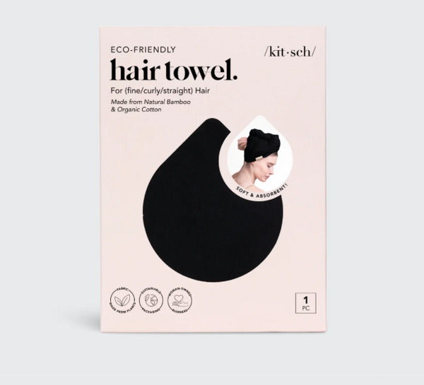 Hair Towel- Black 