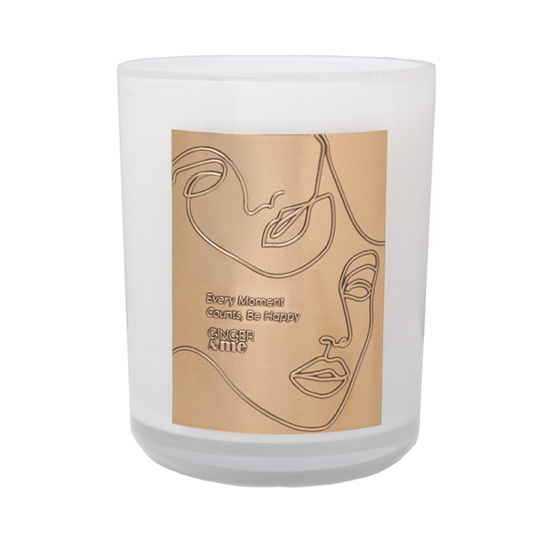Happy Mindfulness Candle