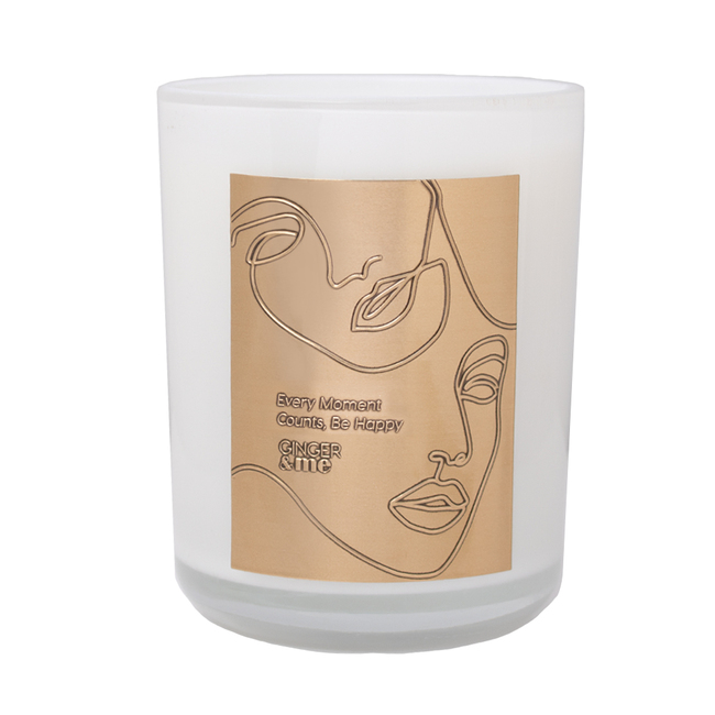 Happy Mindfulness Candle