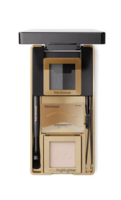 Black / Graphite LUX DUO EYEBROW KIT BY FAB BROWS