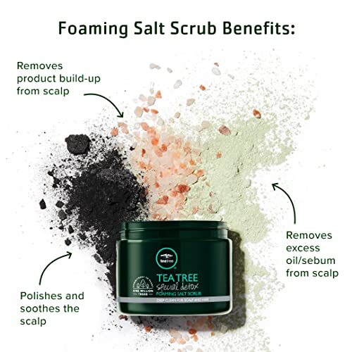 Tea Tree Special Detox Foaming Salt Scrub 184g