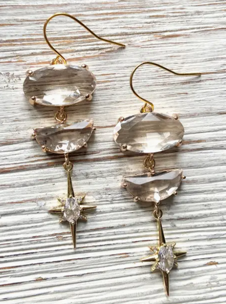 Earrings-Celestial Star