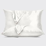 Kitsch Standard Satin Pillowcases 2pc set - IVORY