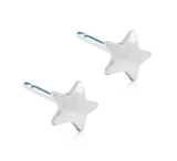 Blomdahl  Silver Titanium Star - 5mm