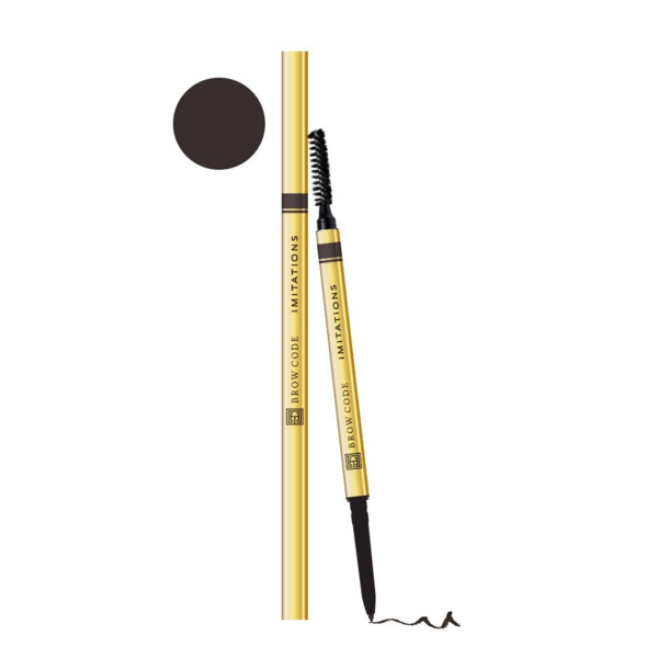 Brow Code Micro Brow Pencil - Deep Dark Brunette