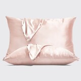 Kitsch Standard Satin Pillowcases 2pc set - BLUSH