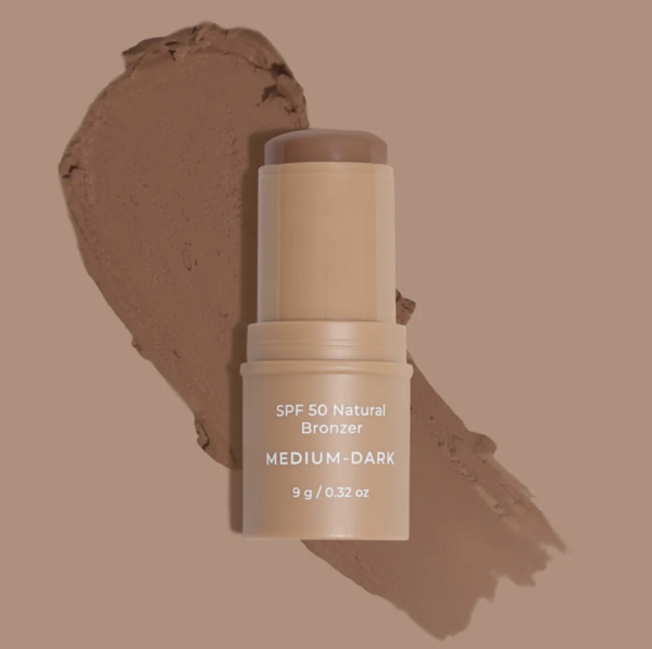 Avocado Zinc | SPF 50 Natural Bronzer - Medium-Dark