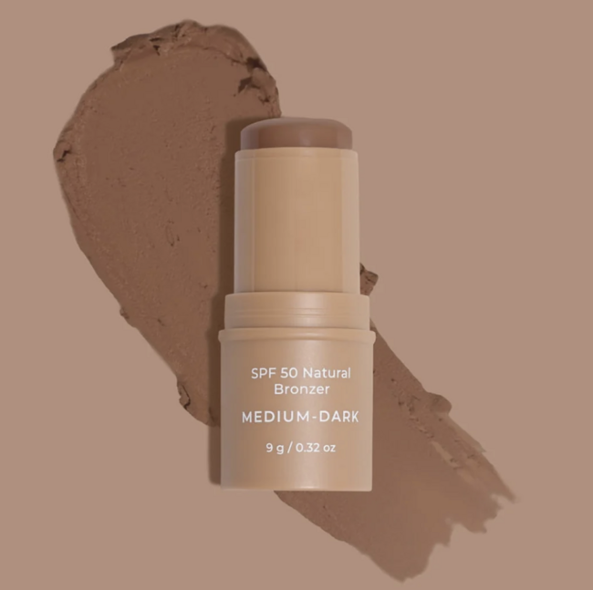 Avocado Zinc | SPF 50 Natural Bronzer - Medium-Dark
