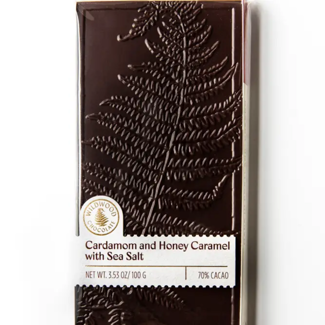 Wildwood Chocolate - Cardamom Honey Caramel w/ Sea Salt
