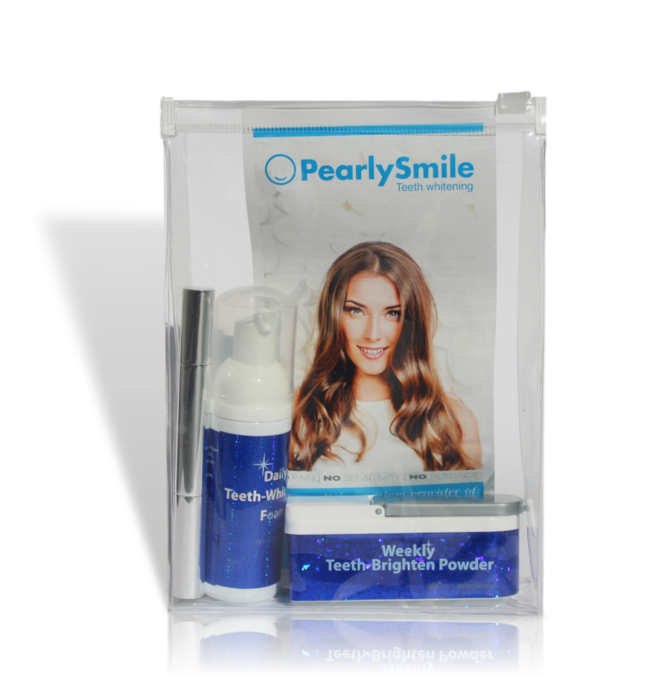 Pearly Smile - Home Maintenance & Whitening Kit