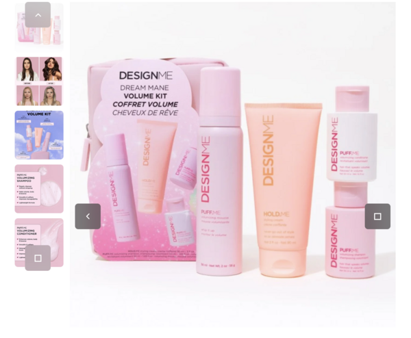 Design.Me Dream Mane Volume Kit 