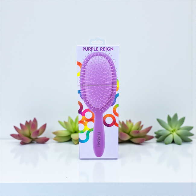 Framar Purple Reign Detangling Brush