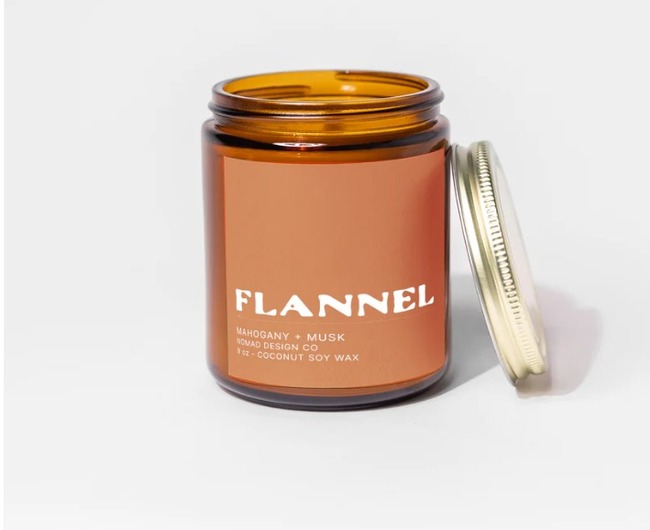Flannel Candle 