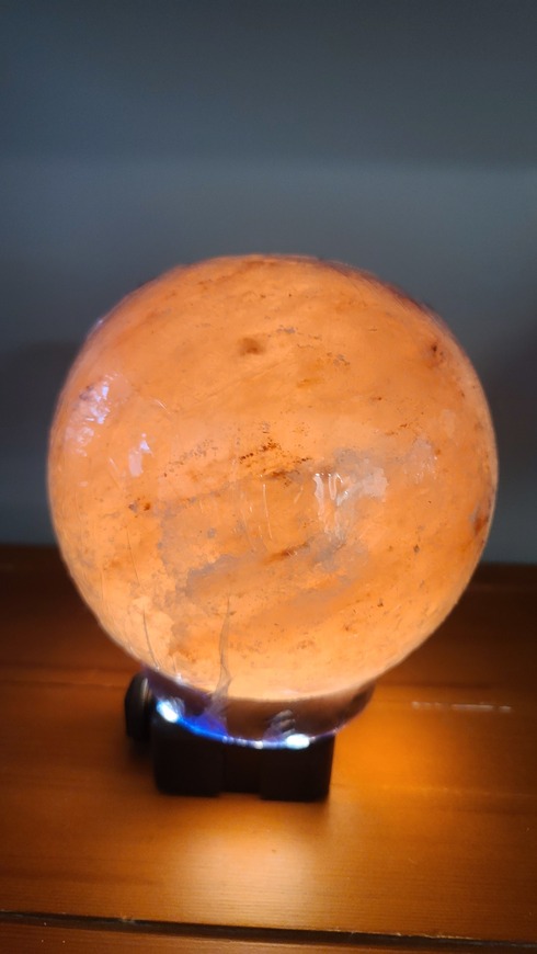 Globe Salt Lamp