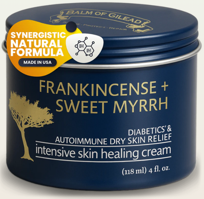 Balm of Gilead  Frankincense & Sweet Myrrh Cream