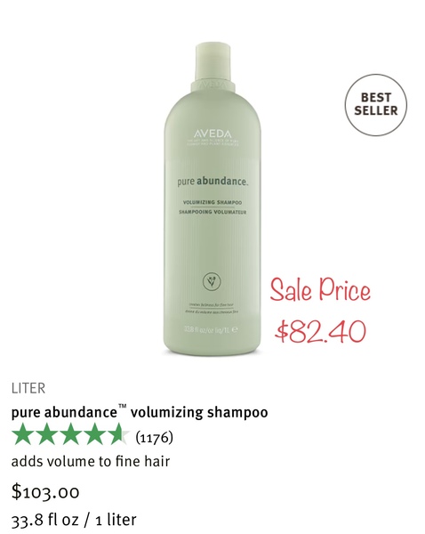 Pure Abundance Volumizing Shampoo Liter