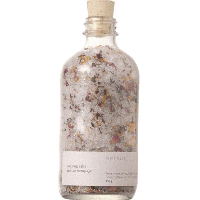 BATH SOAKING SALTS - IVORY (450g)