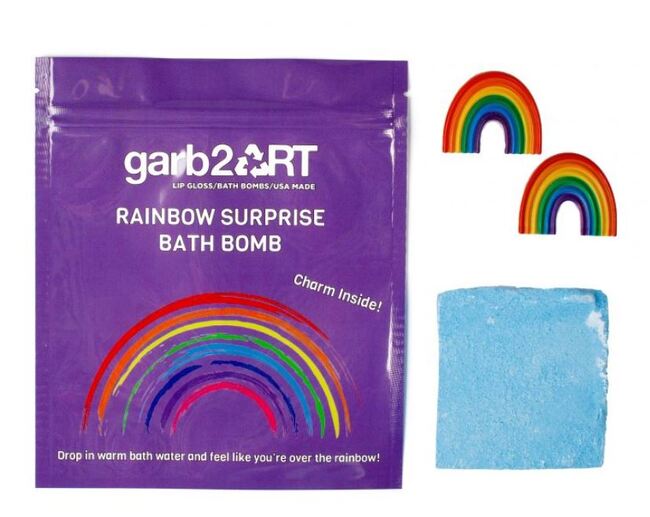Garb2Art Rainbow Surprise Bath Bomb