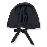 XL Adj. Satin Bonnet Black 