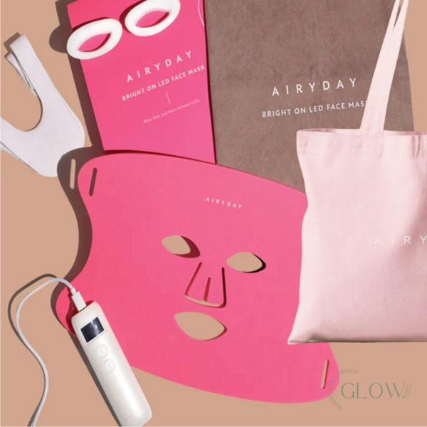 Airyday Bright On LED Face Mask + Tote Pack