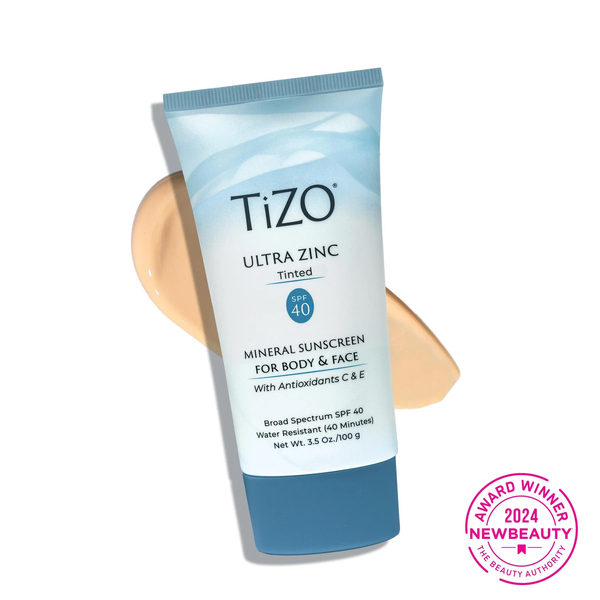 TIZO Ultra Zinc Body & Face Sunscreen - Tinted SPF 40