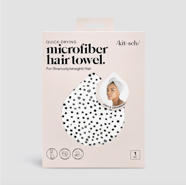 Quick Drying Hair Towel - Micro Dot
