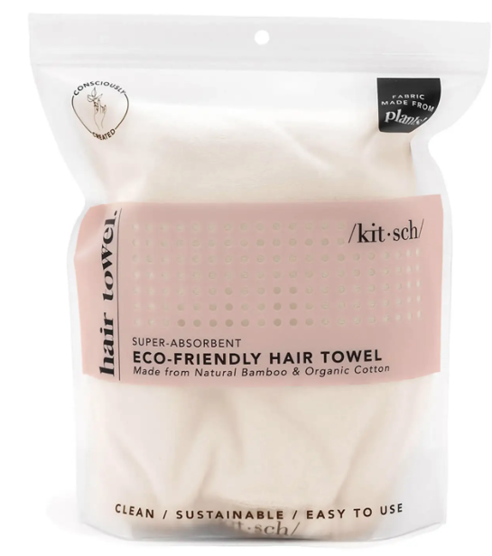 MicroFiber Hair Towel - Ivory