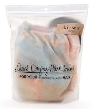 Quick Drying Hair Towel/ Tie Dye
