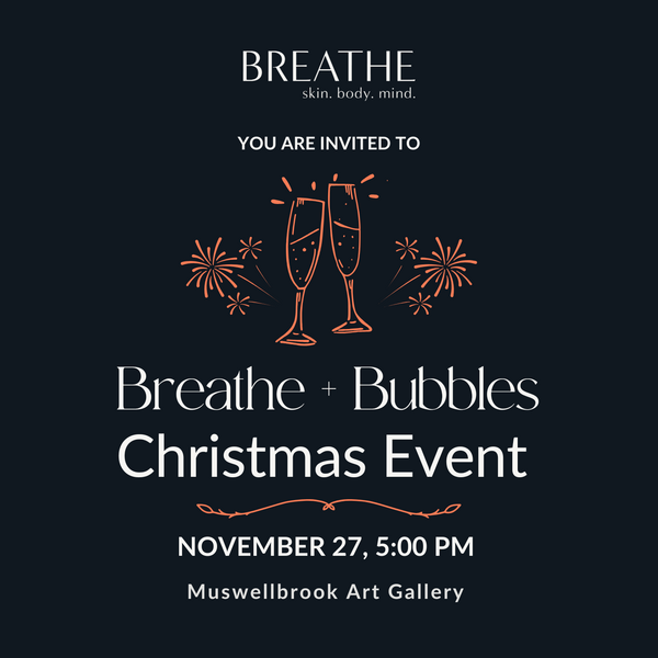 BREATHE + BUBBLES CHRISTMAS EVENT