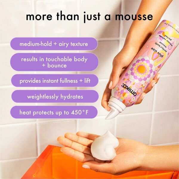 amika: PLUS SIZE - Perfect Body Mousse