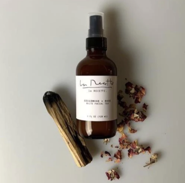 Cedarwood + Rose Facial Tea