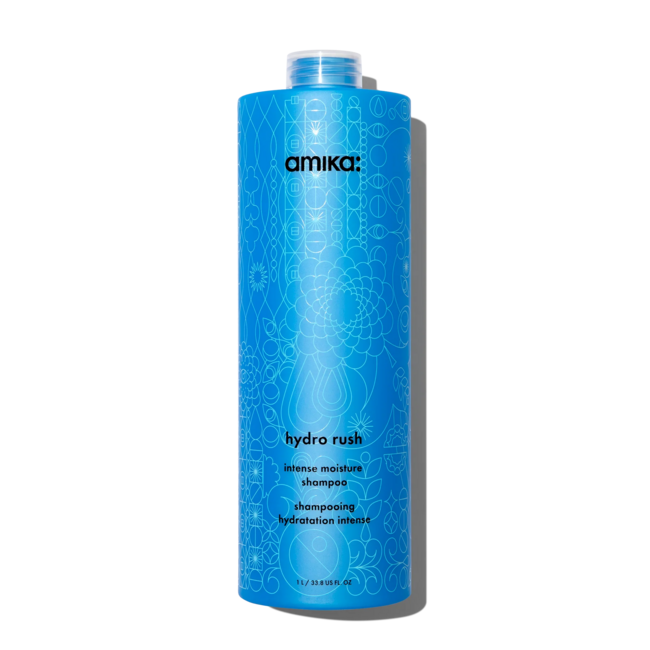 Amika Hydro Rush Intense Moisture Shampoo - Litre