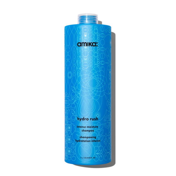 Amika Hydro Rush Intense Moisture Shampoo - Litre
