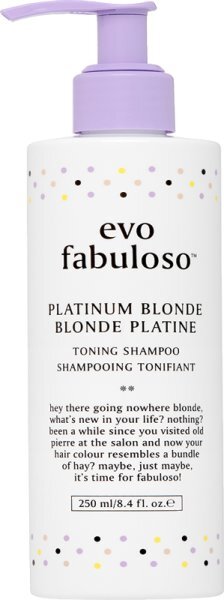 Fabuloso Platinum Toning Shampoo 