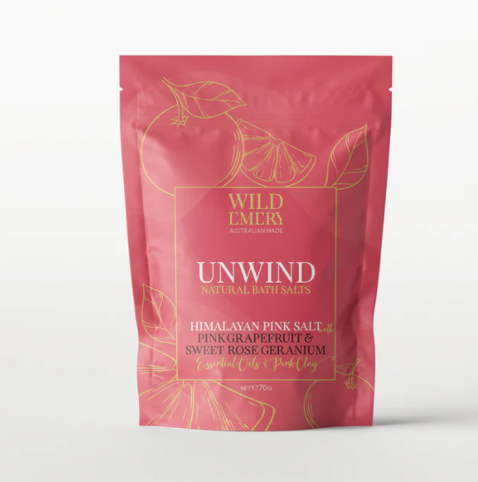 Wild Emery Unwind Mini bath Salts