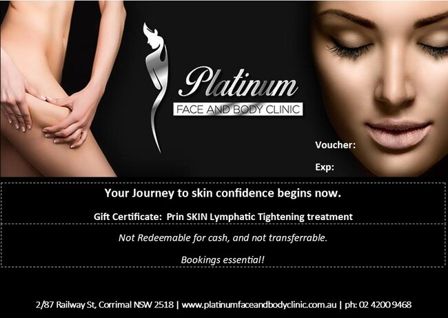 Prin Skin Lymphatic Therapy (With FREE Mini Facial Voucher)