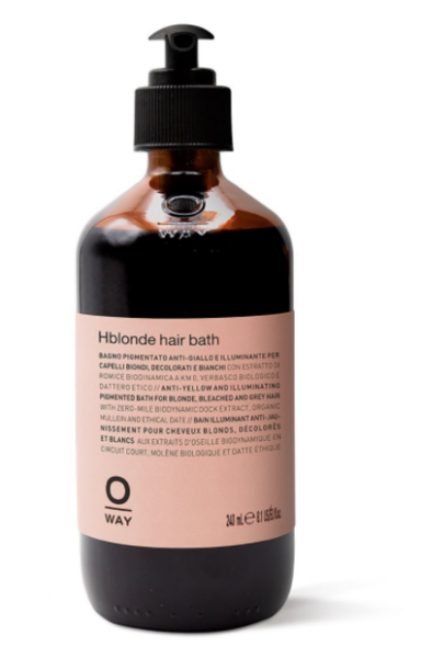 hblonde hair bath - 240 ml