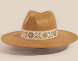 Flower Fedora Hat