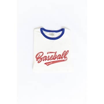 Baseball Ringer Graphic T-Shirt XL