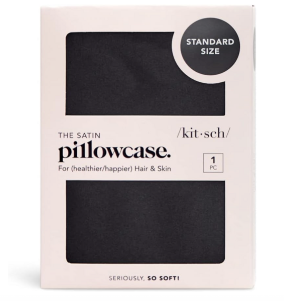 Satin Pillowcase/standard size -Black 