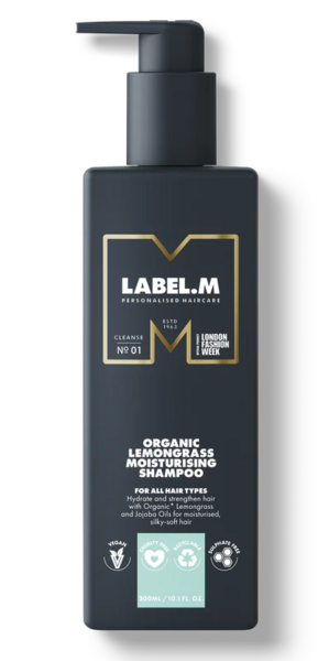 LABEL.M Organic Lemongrass Moisturising Shampoo